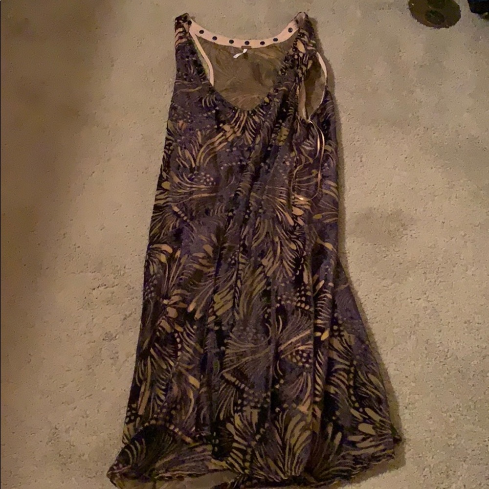 Free people acid velvet dress
